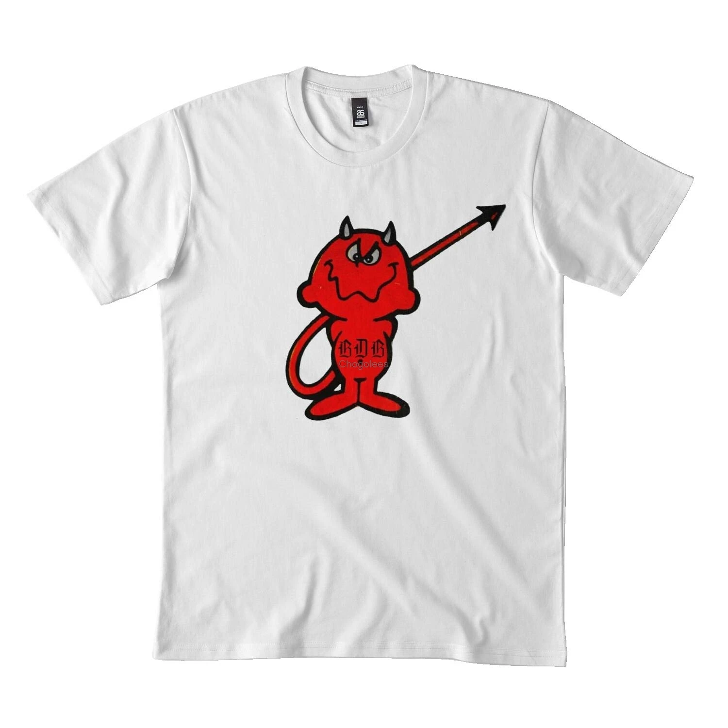 Классическая черная футболка Devil W Bdb Tummy Tat |