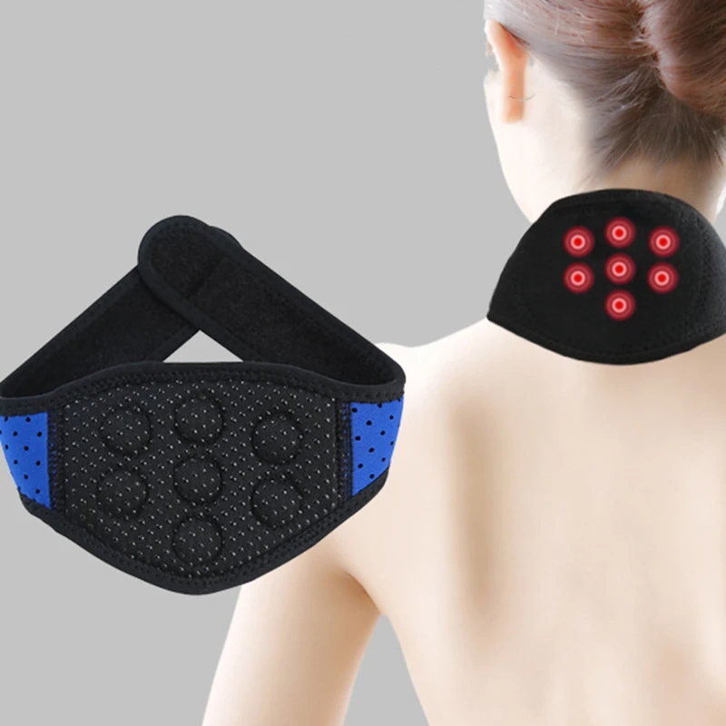 Здравоохранения шеи Поддержка массажер Турмалин самонагревающийся браслет