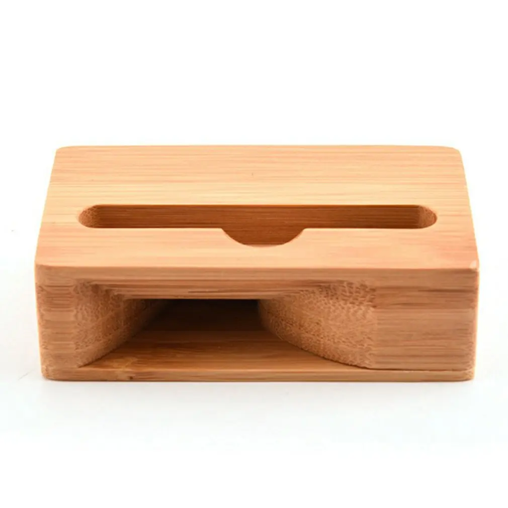 Держатель для громкоговорителя бамбуковый усилитель звука динамик iphone xiaomi Huawei