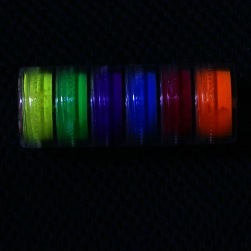 

6 Colors Magic Resin Pigment Glitter Bright Powder Colorant Epoxy Mold Filling B36D