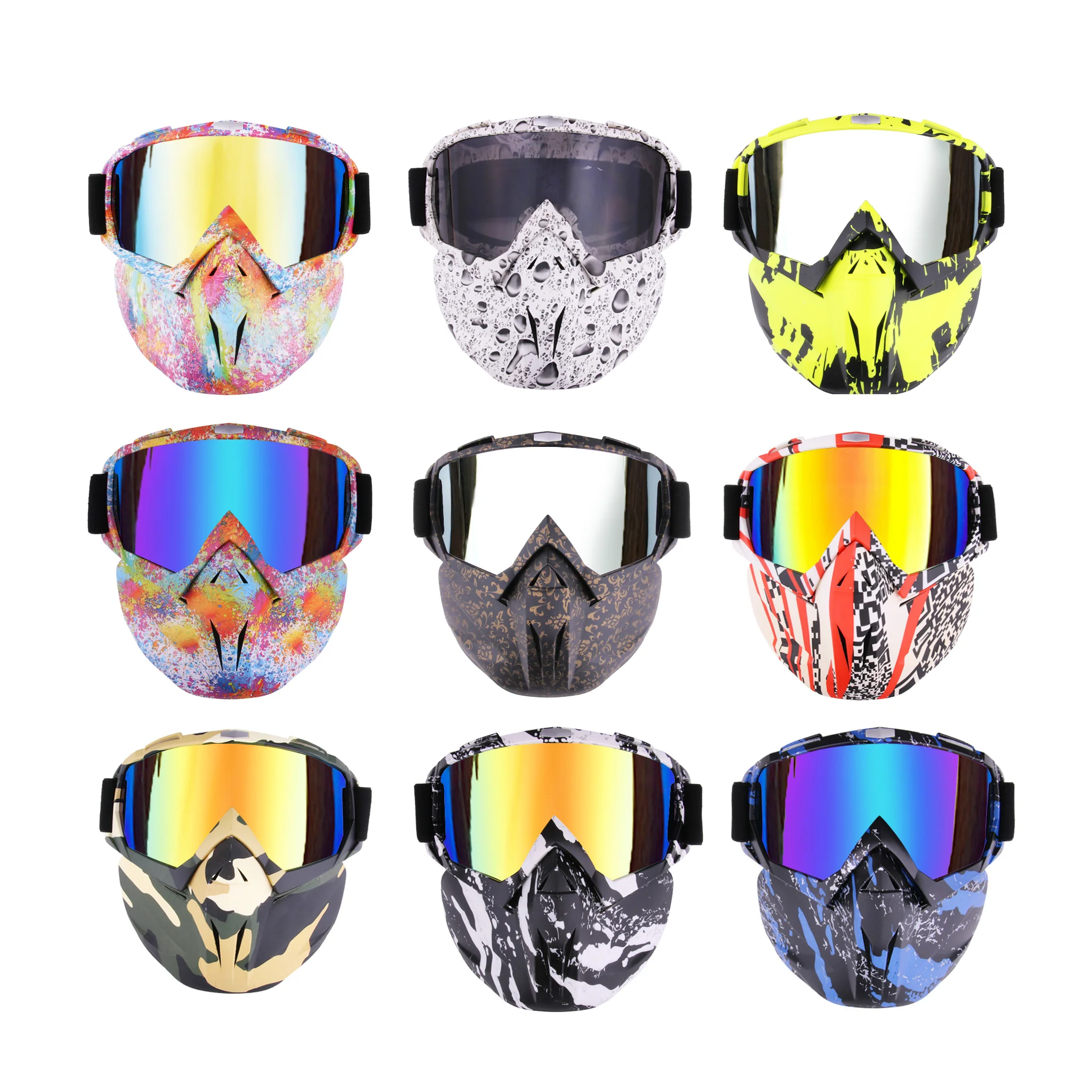 

Очки для мотокросса, мотоциклетные очки, шлем для лица, Uv400