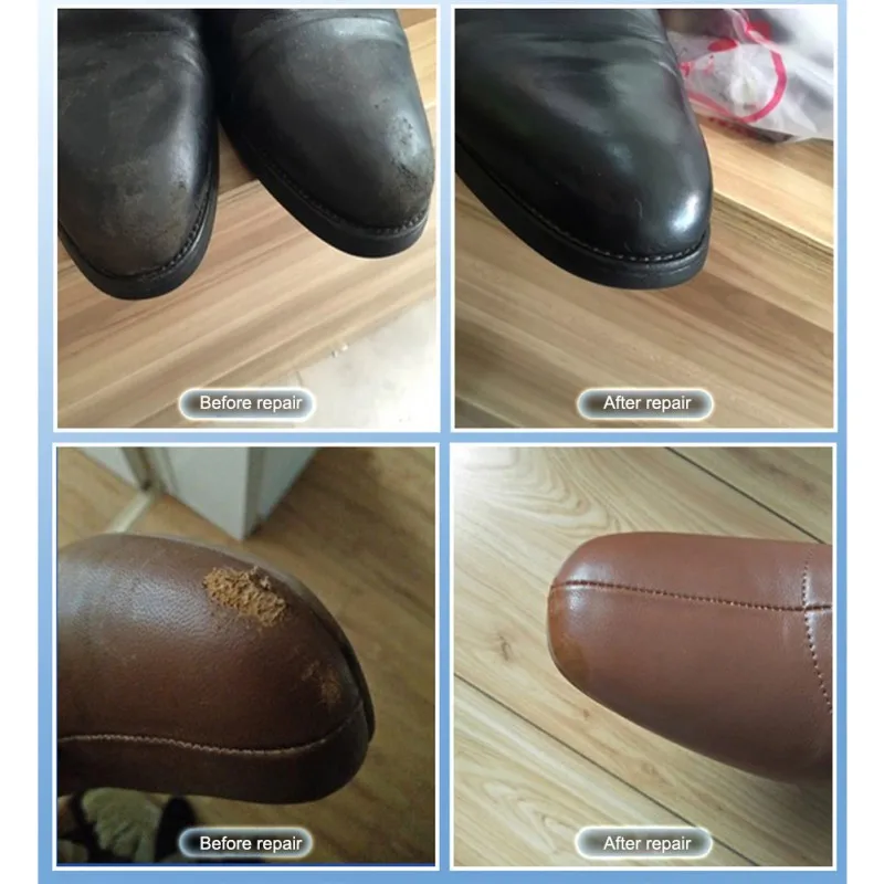 Ремонт кожи крем-наполнитель отремонтированное покрытие на сиденье в машину