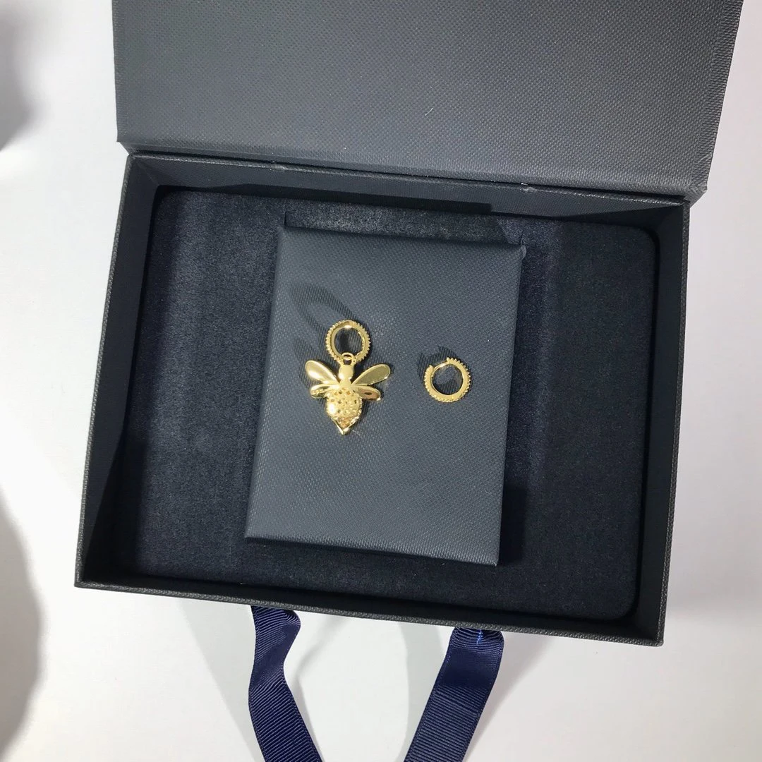 Модные очаровательные оригинальные серьги из стерлингового серебра 1:1