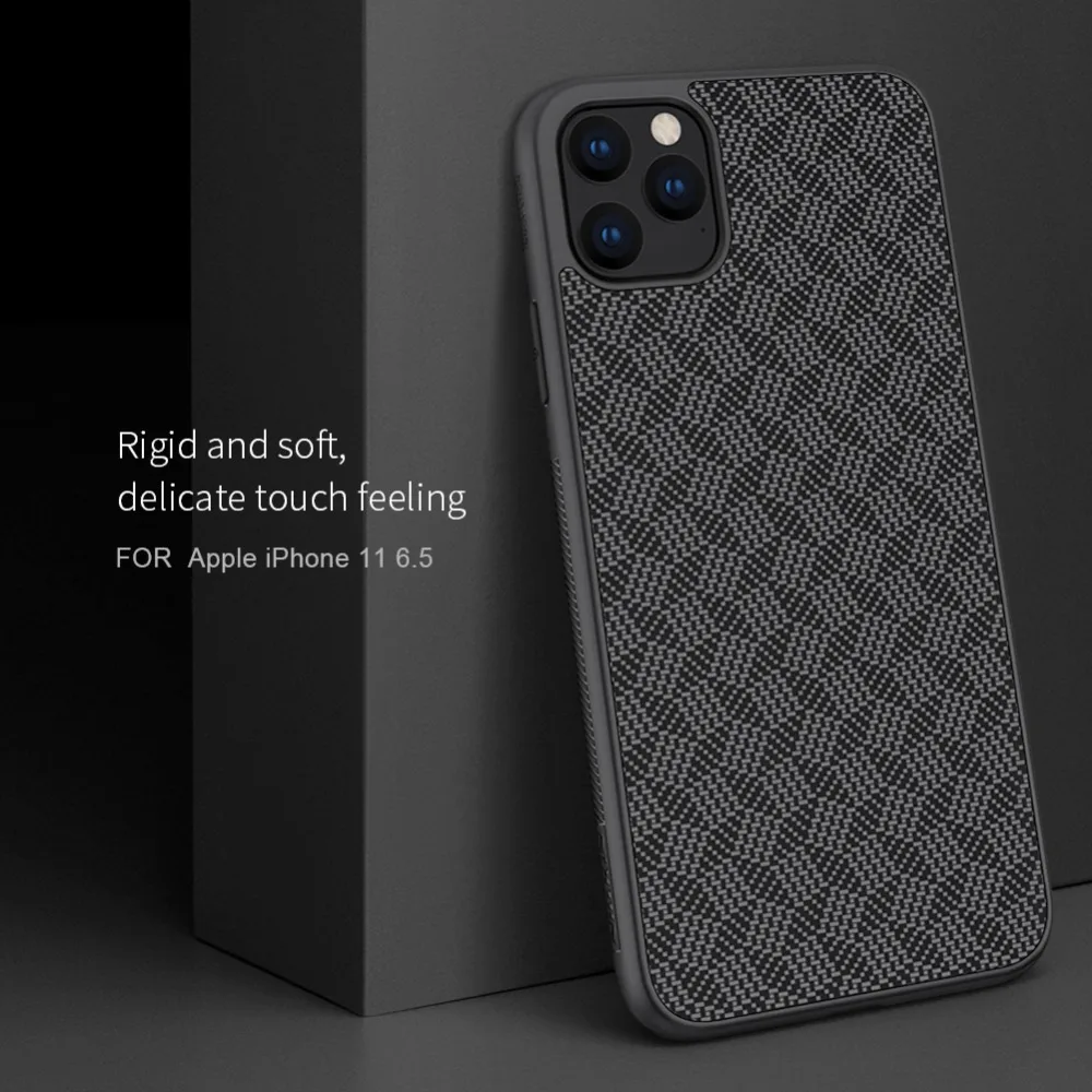 Для iPhone 11 11 Pro Max чехол для камеры Nillkin Роскошная текстура Спортивная Силиконовая задняя крышка Camshield для iPhone 11 Pro Max чехол для телефона