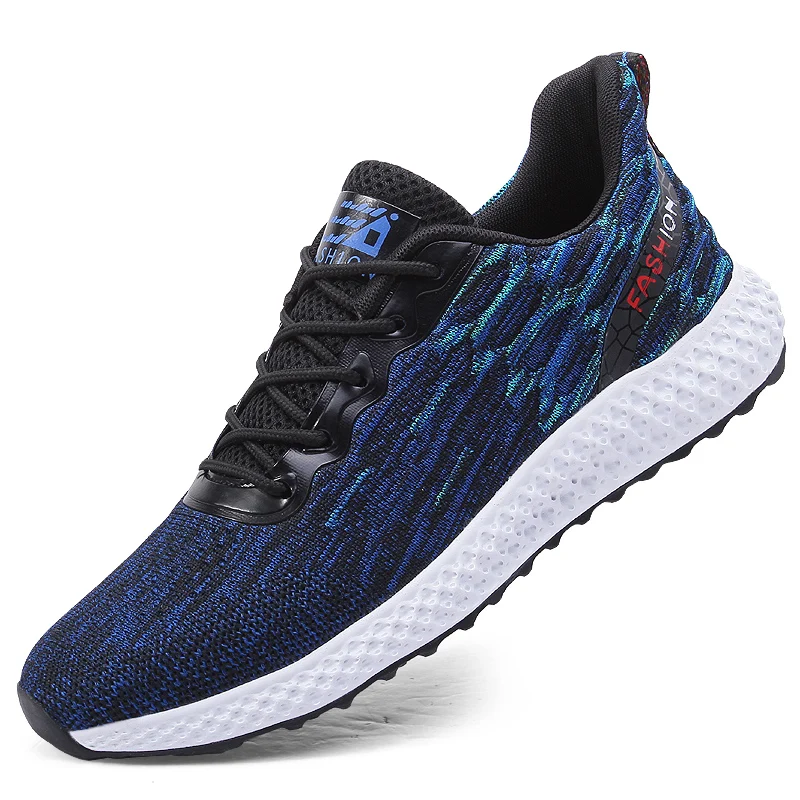 

sports woven safety trainers red Breathable summer informales sneakers sneaker para slip Men on shoes spring sapatos Fashion de