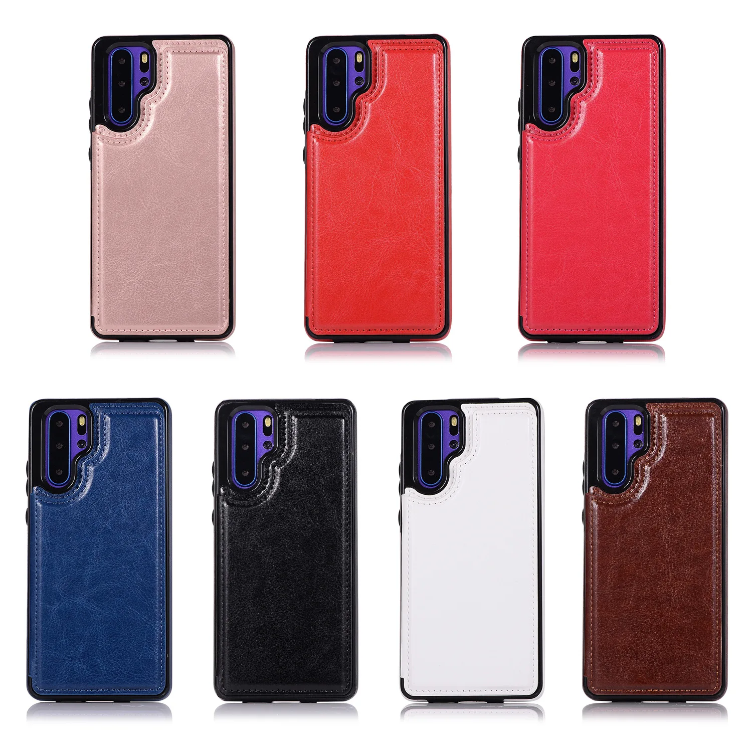 Многофункциональный чехол-кошелек с отделением для карт и подставкой телефона