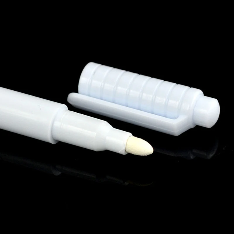 4 шт. белый жидкий со стирающимися чернилами беспылевая сумка для Мел