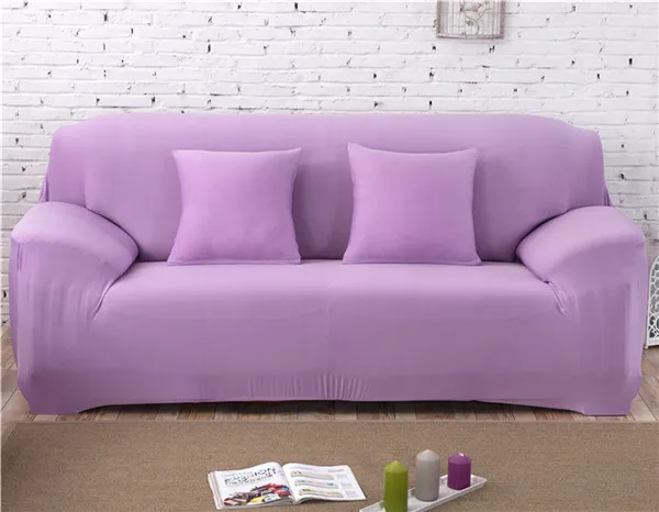 Light Purple Эластичный чехол для дивана, все включено, эластичный чехол для дивана, чехол для дивана, полотенце, чехол для дивана, для гостиной, copridivano - Цвет: Light Purple