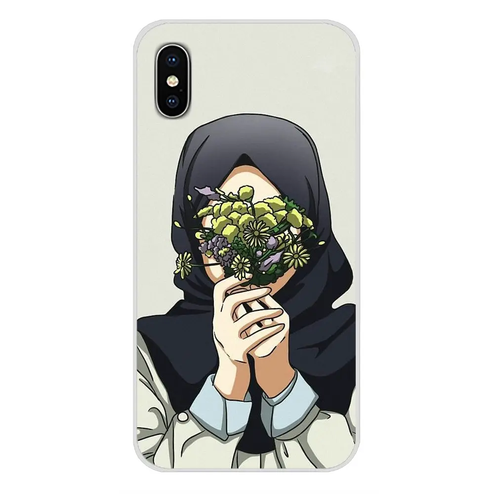 Чехол для мобильного телефона мусульманские исламские глаза гриля в хиджабе huawei