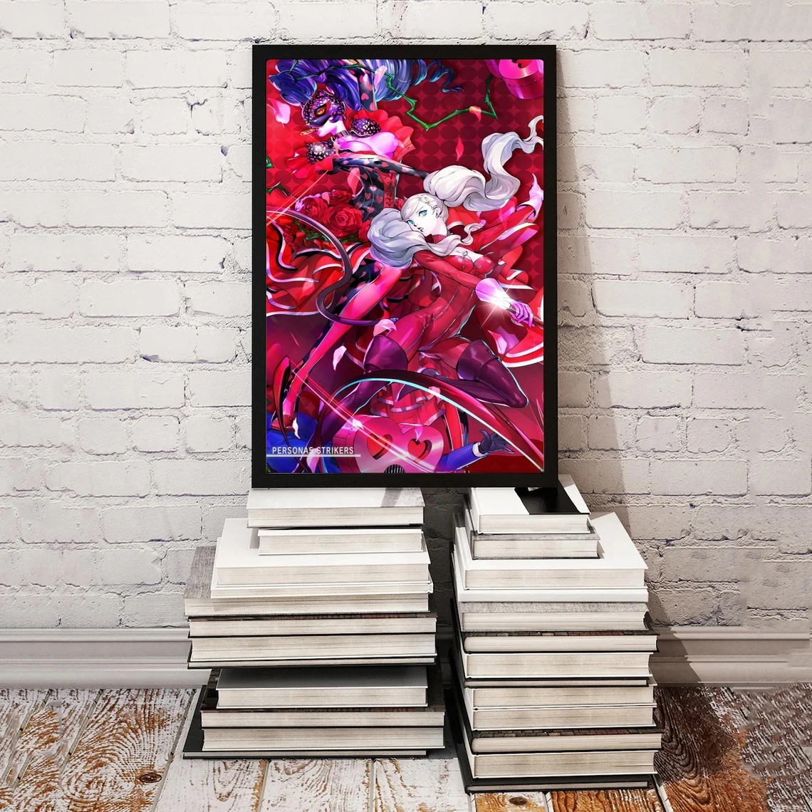 Плакат для видеоигр Persona 5 плакат из аниме ПК PS4 эксклюзивный ролевых игр