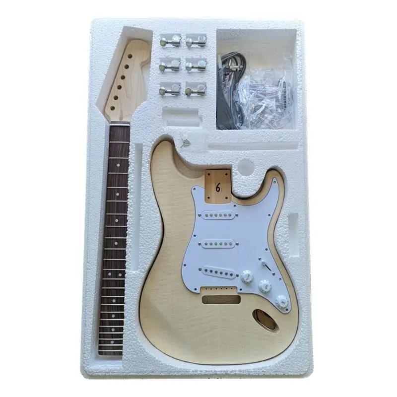 Материалы для изготовления электрогитары аксессуары тигровая кожа клен твердая