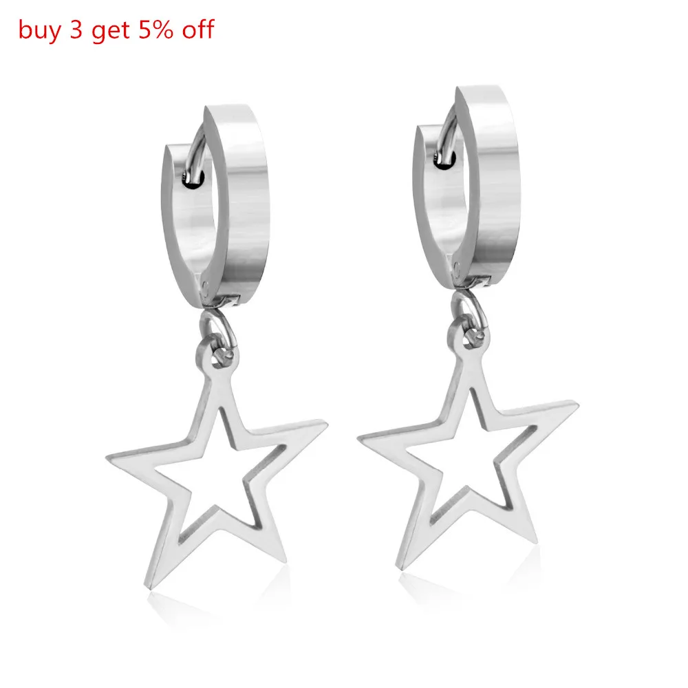 Роскошные звезды серьги капли для женщин модные ювелирные изделия из