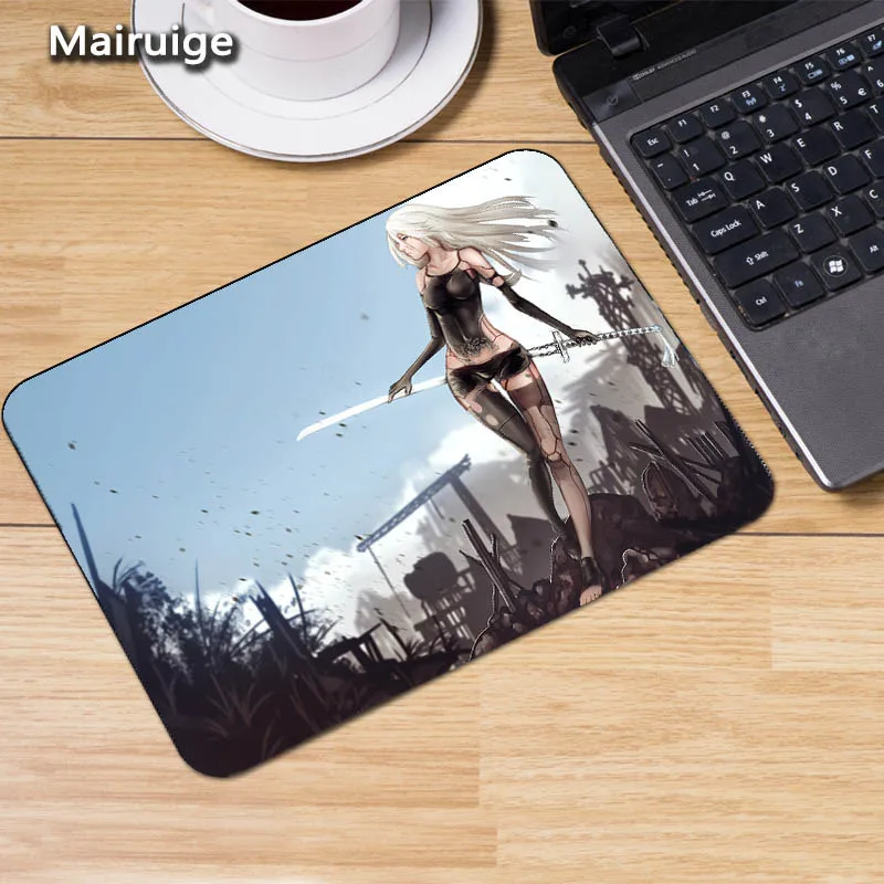 Mairuige NieR: Automata 2B A2 jorha милые девушки игровой коврик для мыши настольные коврики резиновые Противоскользящие коврики для мыши Магазин клавиатуры - Цвет: 220X180X2MM