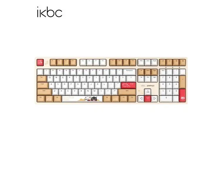 

Ikbc Z200PRO Co-фирменная Версия игры 108key клавиатура с механическим переключателем без клавиш PBT игровая клавиатура с колпачком клавиш