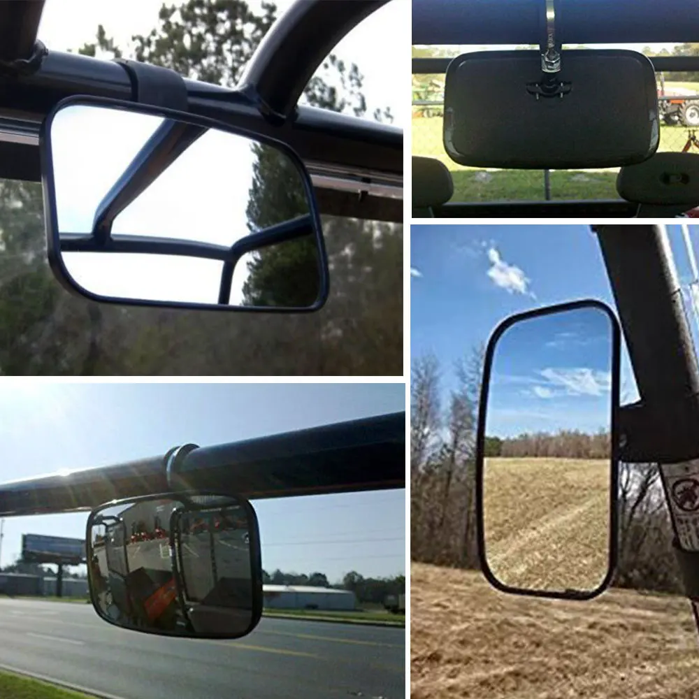 

ZSDTRP 1.5'' 1.75'' 2'' Rearview Mirror For UTV/ ATV Side Mirror Off-road Vehicle Rear Mirror Modified Width Center Mirror