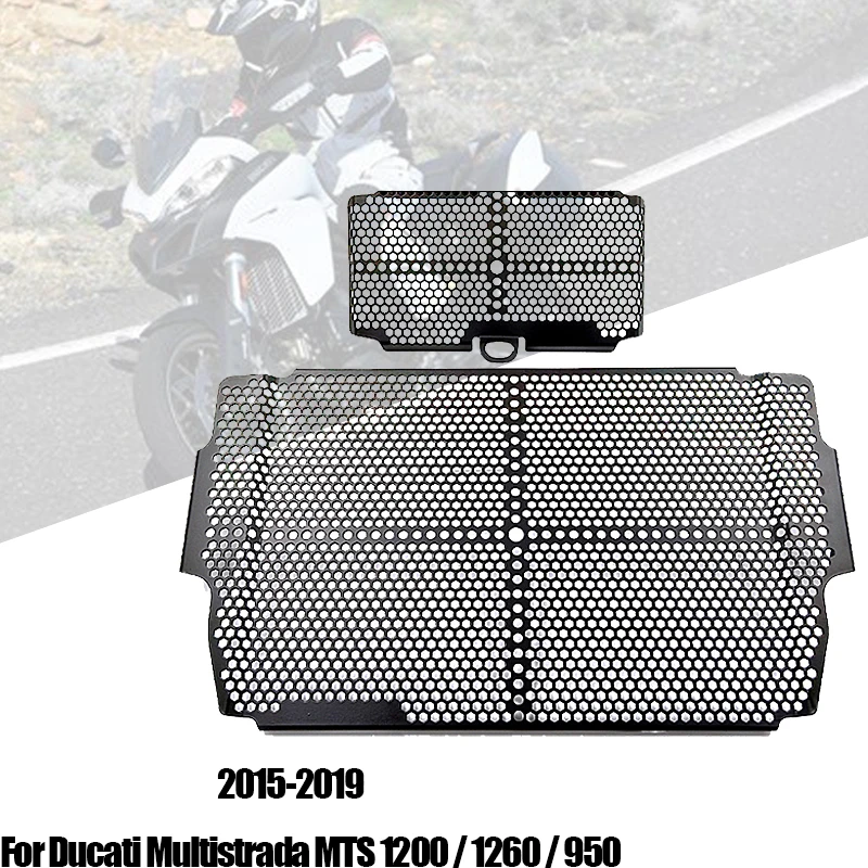 Защитный масляный радиатор для Ducati Multistrada 950 1200 ENDURO 2015 2019 1260 S|Накладки и