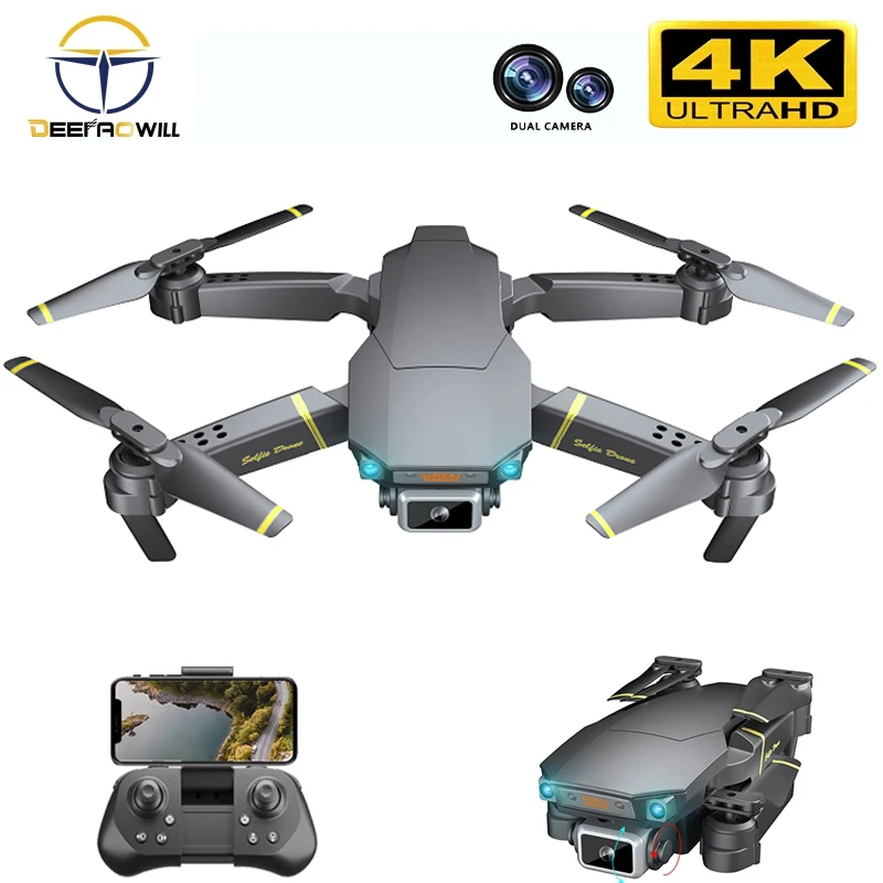 2020 Новый Радиоуправляемый Дрон 4k инфракрасное Предотвращение препятствий HD WiFi