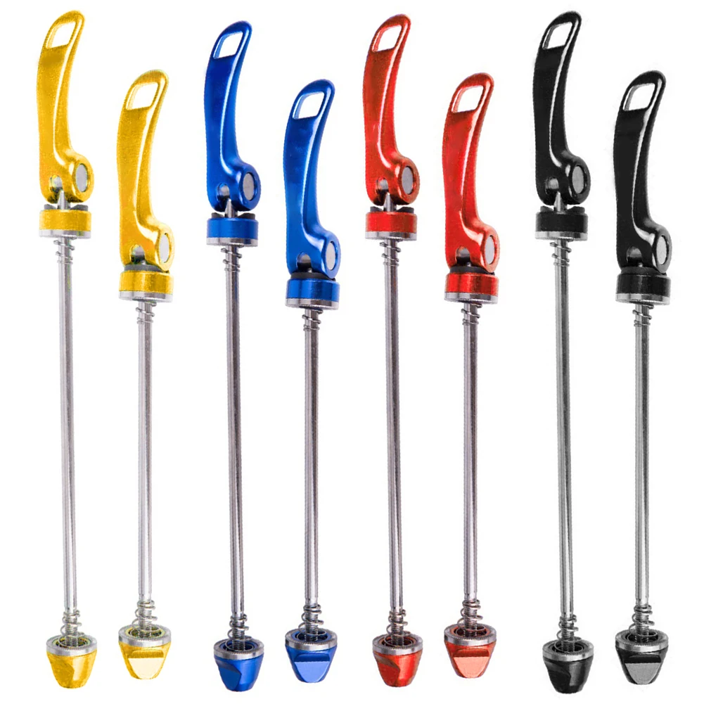 

1 Pair MTB Mountain Bike Bicycle Skewers Ultralight Quick Release Skewers QR 157mm 210mm For Mountain Road Bike Hub 4 Colors