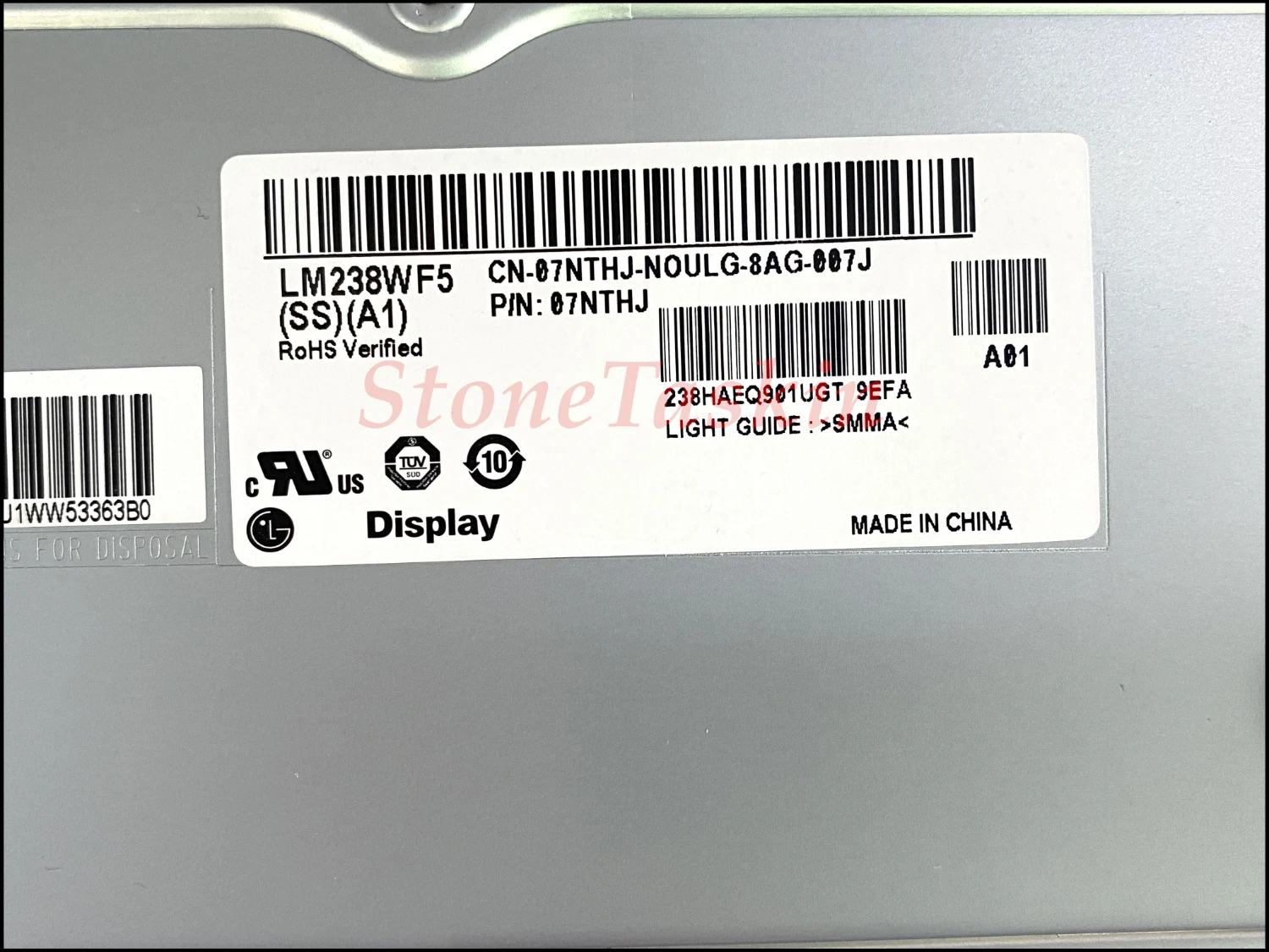 Высокое качество CN-07NTHJ для Dell Inspiron 7460 AIO сенсорный экран LM238WF5 SS A1 30Pin ЖК-дисплей