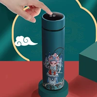 500ml stainless steel thermos cup vacuum flask mug coffee travel sport portable led temperature display tea infuser water bottle