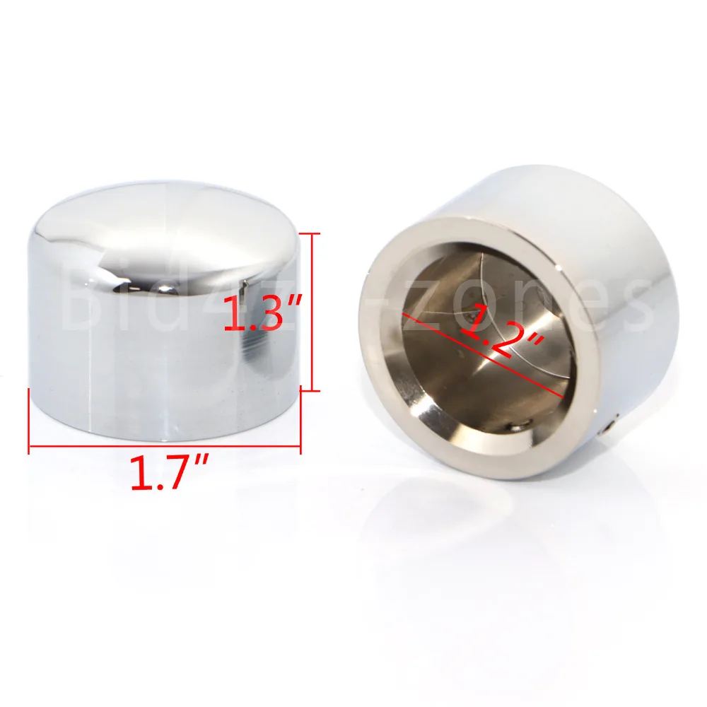 Chrome Motorcycles Front Axle Nut Cover Bolt Case For Harley Touring Dyna XL Trike 08-up Softail 07-up XG 15-up VRSC model 02-11 |