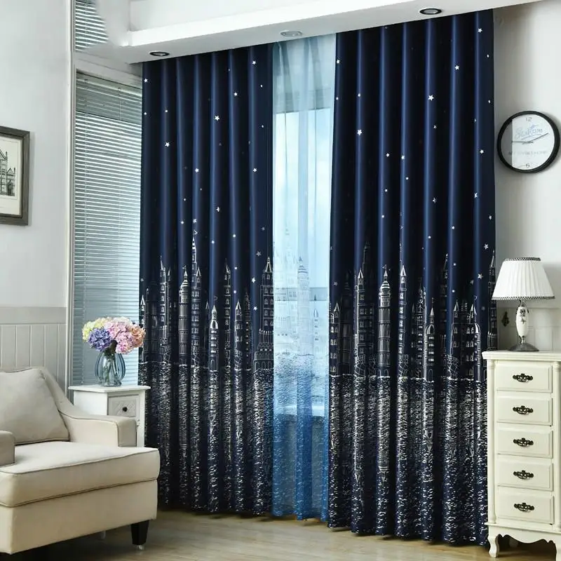 Na Okno окно Европейская кухня салон Zaslony короткая спальня Rideaux для гостиной Cortinas De
