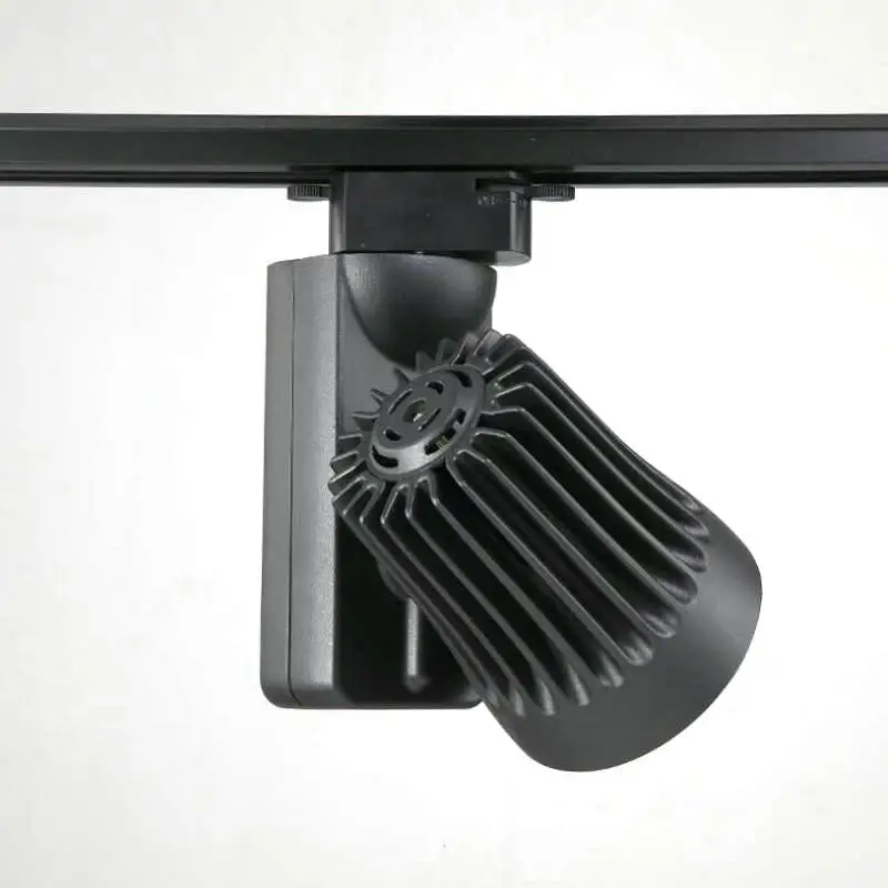30 Вт COB LED трековое освещение Прожектор выставочный зал магазин одежды рельсовый