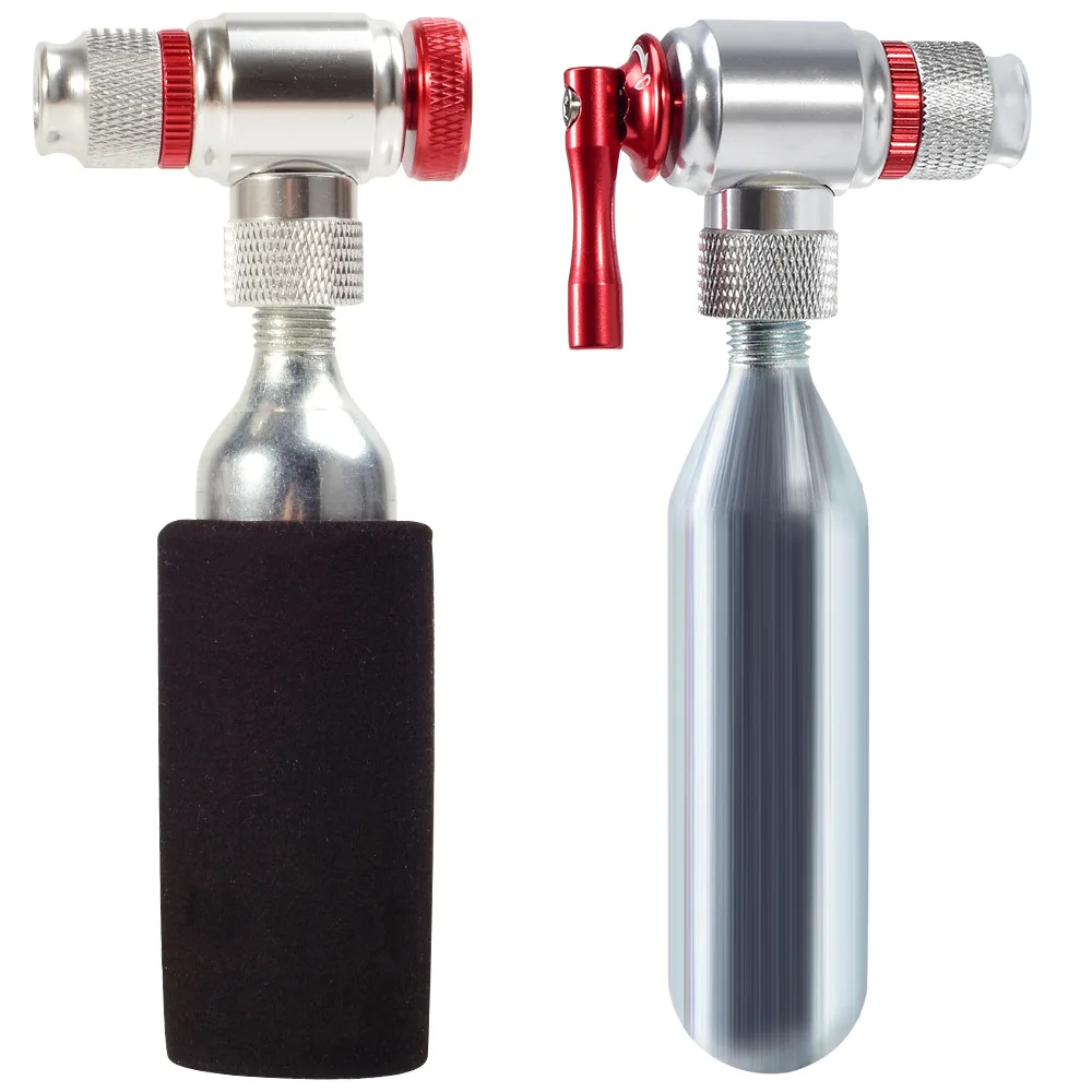 

Hot Sale CO2 Inflator Head Quick and Easy Presta Valves Compatible Bicycle Pump For Bike Bicycle N66