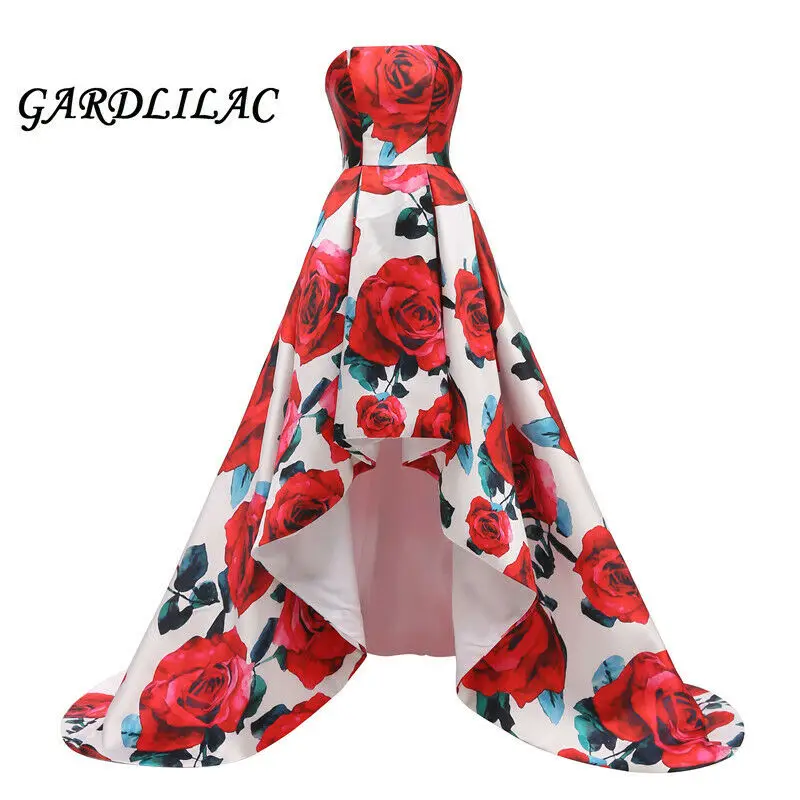 Gardlilac 2021 женские вечерние платья для выпускного вечера с высоким и низким вырезом