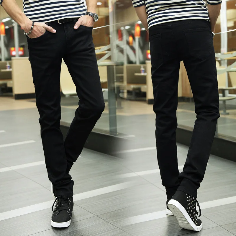 New Men's Jeans Slim Stretch Denim Pants Casual Men's Trousers Jeans for Men Spring and Autumn