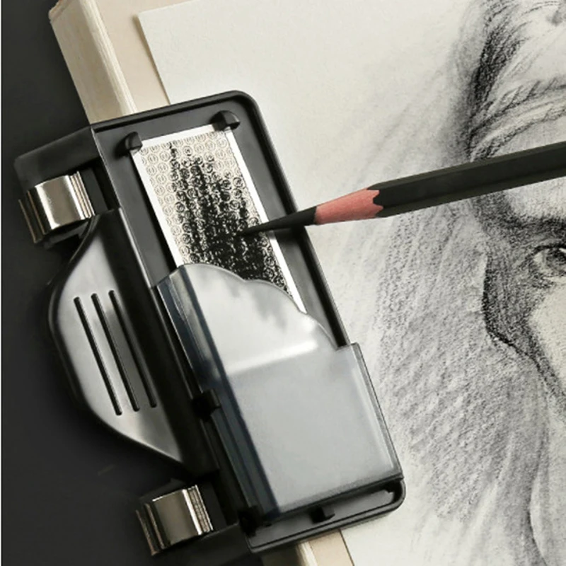 

Professional Charcoal Sharpener Sketchpad Holder Pencil Sharpener Art Student Pencil Sharpener Tools Art Materials Supplies