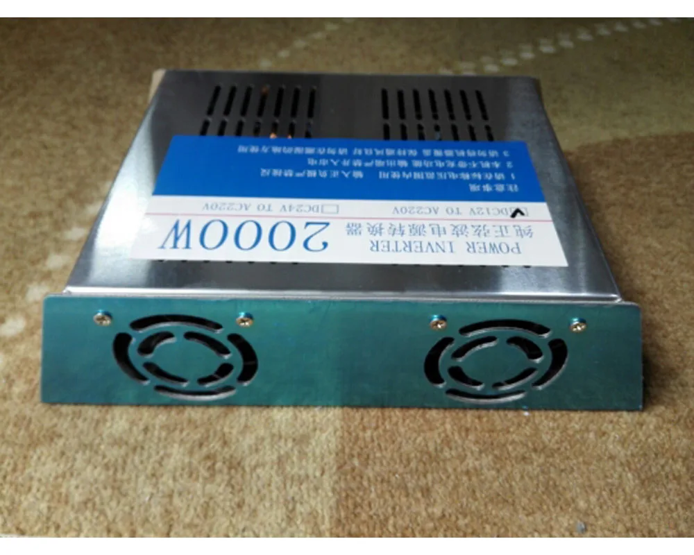 Преобразователь немодулированного синусоидального сигнала от 12 В до 220 2000 Вт