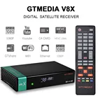 Спутниковый ТВ-приемник GTMEDIA V8X, DVB-S2 S2X 1080P Full HD H.265 CA со слотом для карт 2,4G WIFI Youtube CCCAM, обновление с V8 NOVA