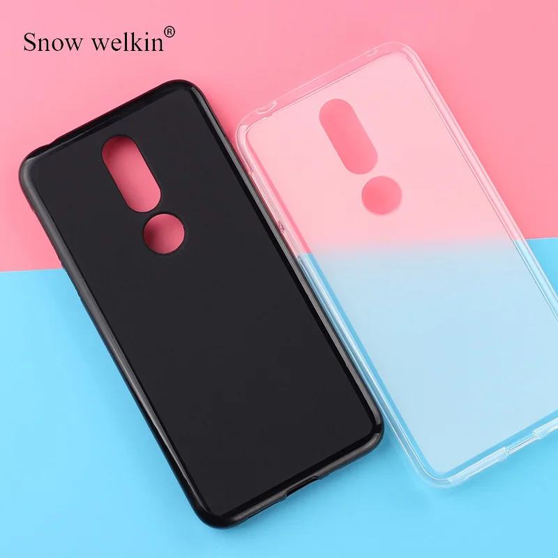 Для Nokia 7 1 гель TPU Тонкий мягкий силиконовый чехол для 5 84 дюймов резиновый