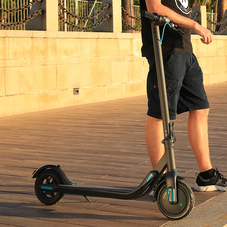 

China Factory foldable 250W electric scooter motor hub escooter folding portable wheel adult 10 inch hub motor e scooter