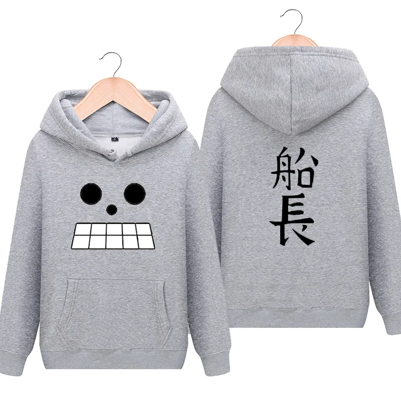 

ONE PIECE Luffy Cotton Casual Hooded Hoodie Pullover Jacket Coat Sweatshirts