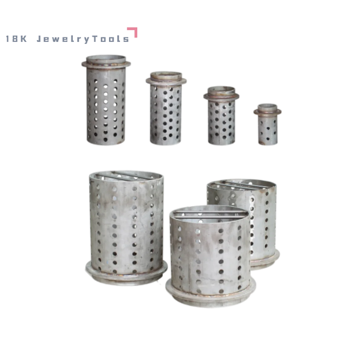 

304 Stainless Steel Jewelry Steel Cup Oven Steel Cup Steel Bell Jewelry Casting Steel Cup Jewelry Casting Equipment