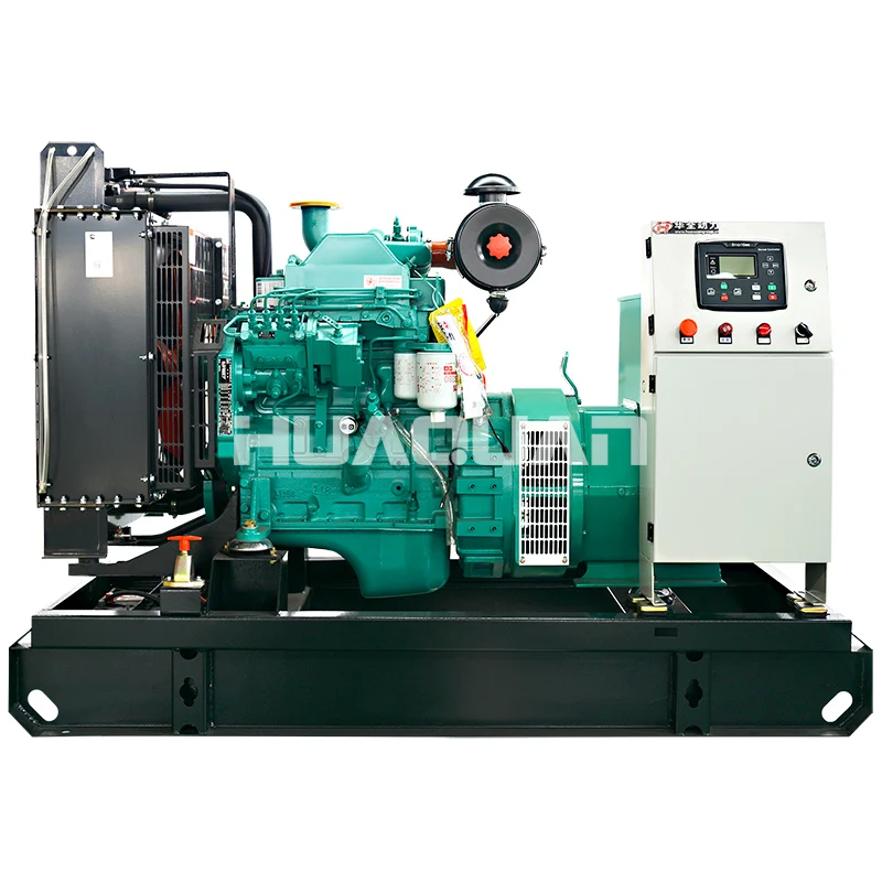 Pure Copper Brushless Open Type Diesel Generator 50kw China Supplier | Generators