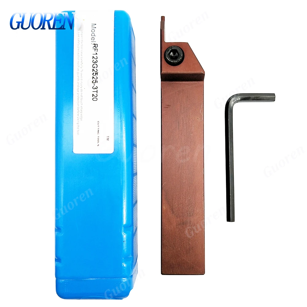 

1Pcs RF123G2525-3T20 CNC External Grooving Tool holder for N123G2-0400 CNC cutting tool
