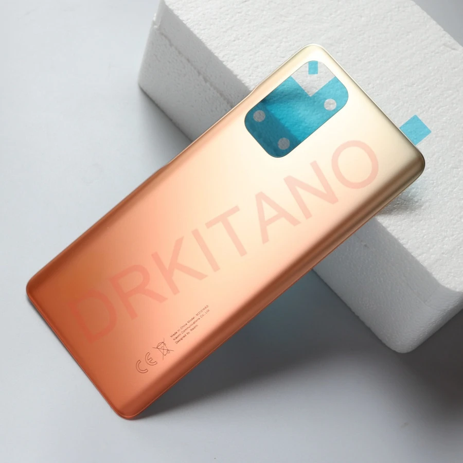 Оригинальный чехол для Xiaomi Redmi Note 10 Pro задняя крышка батарейного отсека панель