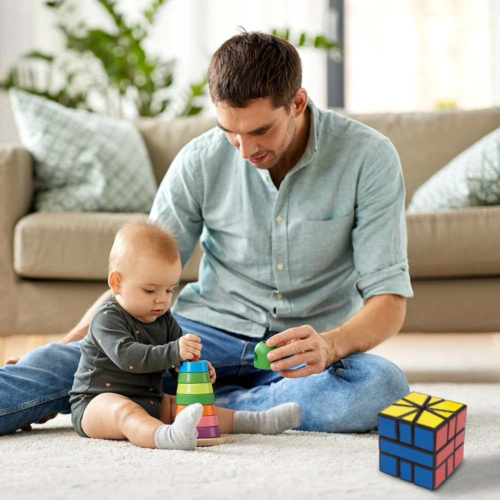 

Irregular Magic Cube Brain Fingers Training Educational Toys for Adult Children