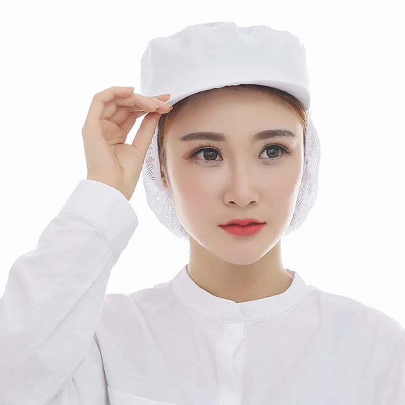 Регулируемая сетка Пособия по кулинарии Кепки Еда Услуги снуд шляпа дышащая