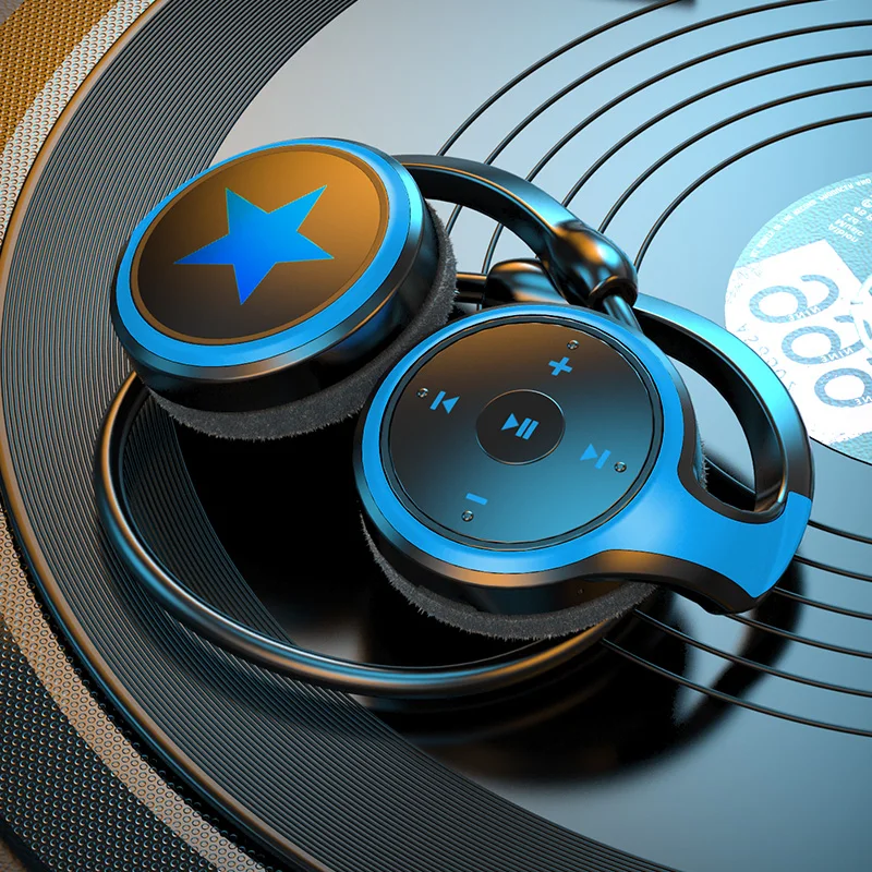 Беспроводные Bluetooth наушники новая спортивная Гарнитура bluetooth mp3 плеер FM радио