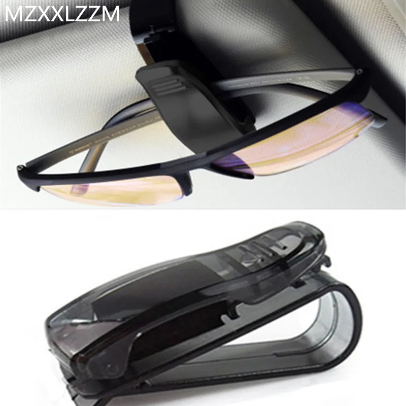

Car sun visor sunglasses holder storage stand Glasses Clip Receipt Card Clip car accessories