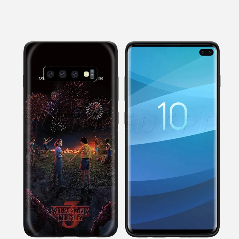 Webbedepp чехол очень странные дела для Samsung Galaxy A2 J4 J6 J7 Duo J8 Core Prime 2018 A20E A70S|Бамперы| |