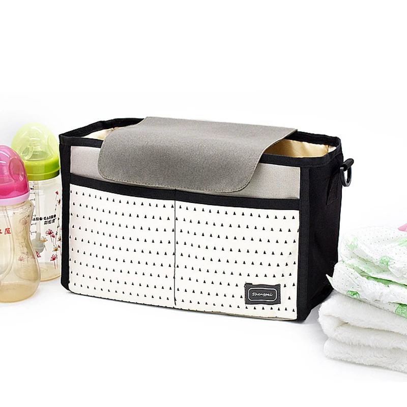 

Baby Stroller Organizer Pram Carriage Bottle Cup Holder Universal waterproof Bag Organizer Bag for Baby Accessories