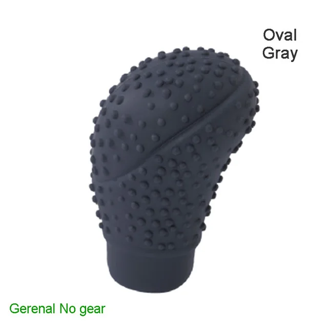 Oval Gray 1 шт. Автомобильная Силиконовая Защитная крышка для Suzuki SX4 Mazda 3 6 CX-5 Nissan Qashqai J11 Juke X-trail T32 Note аксессуары - Название цвета: Oval Gray