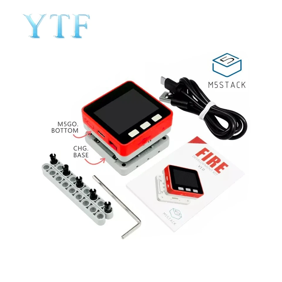 M5Stack огненный набор высокой конфигурации 4M PSRAM + 16M FLASH ESP32|Демонстрационные стенды|