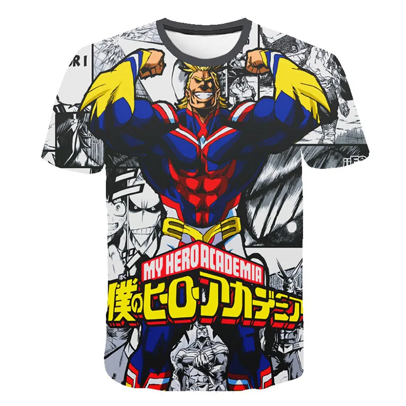 

men's Tshirts tee shirt my hero academia pour enfant Men's and Women's T-shirts Novelty Casual Boy Tshirt Summer T Shirt