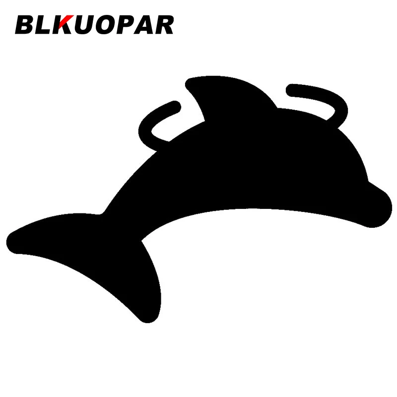 BLKUOPAR для животного Дельфина забавная наклейка автомобилей водонепроницаемая
